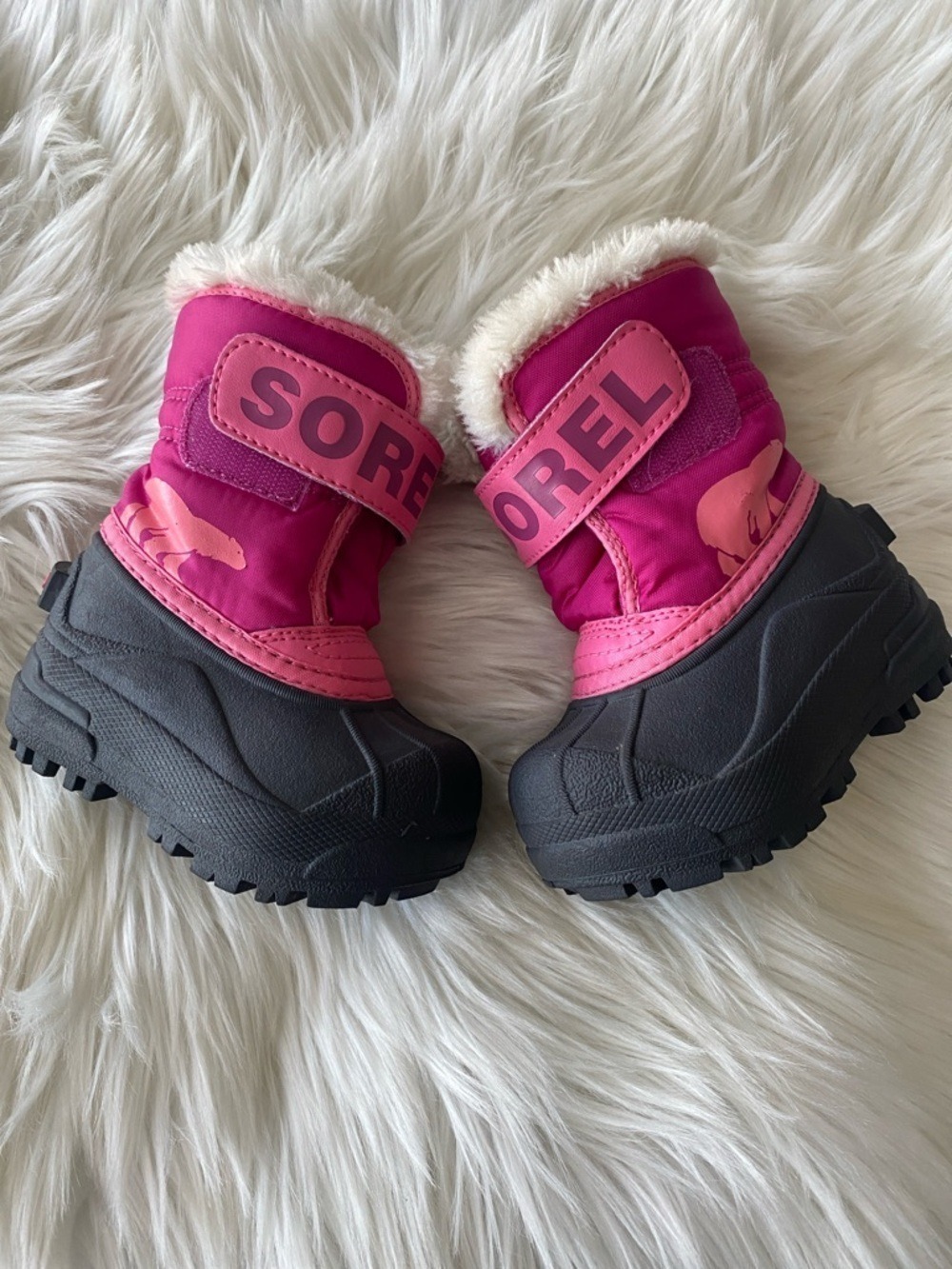 Sorel toddler Pink and Hot Pink Kids' Winter Boots